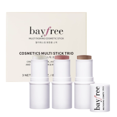 3 PCS Makeup Cream Contour Stick Set, Highlighter & Bronzer & Blush Stick