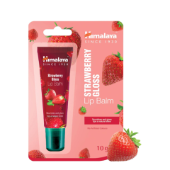 Strawberry gloss lip balm tube